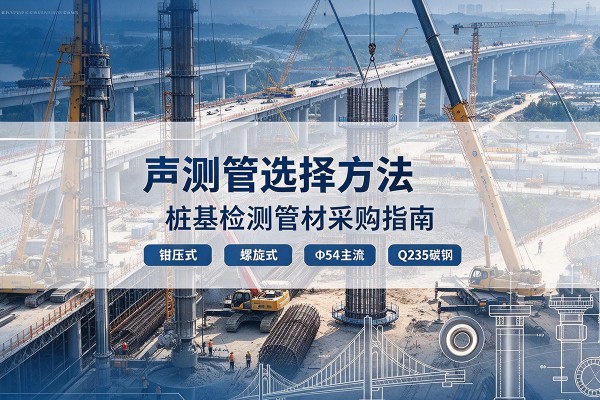 姚安声测管选型标准