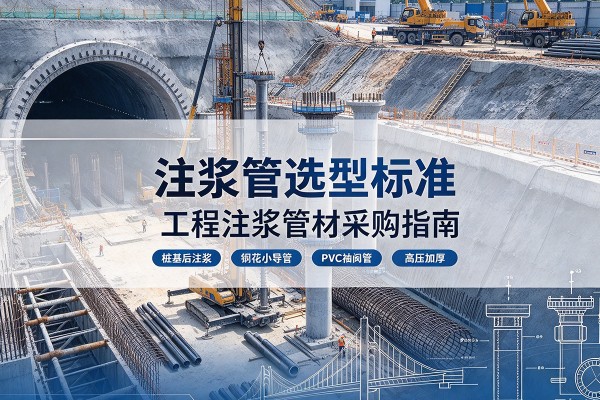 姚安注浆管选型标准