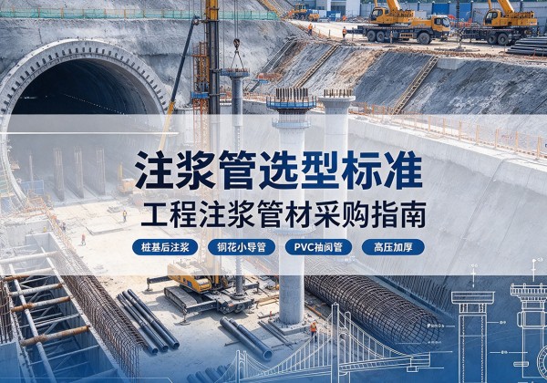 姚安注浆管选型标准